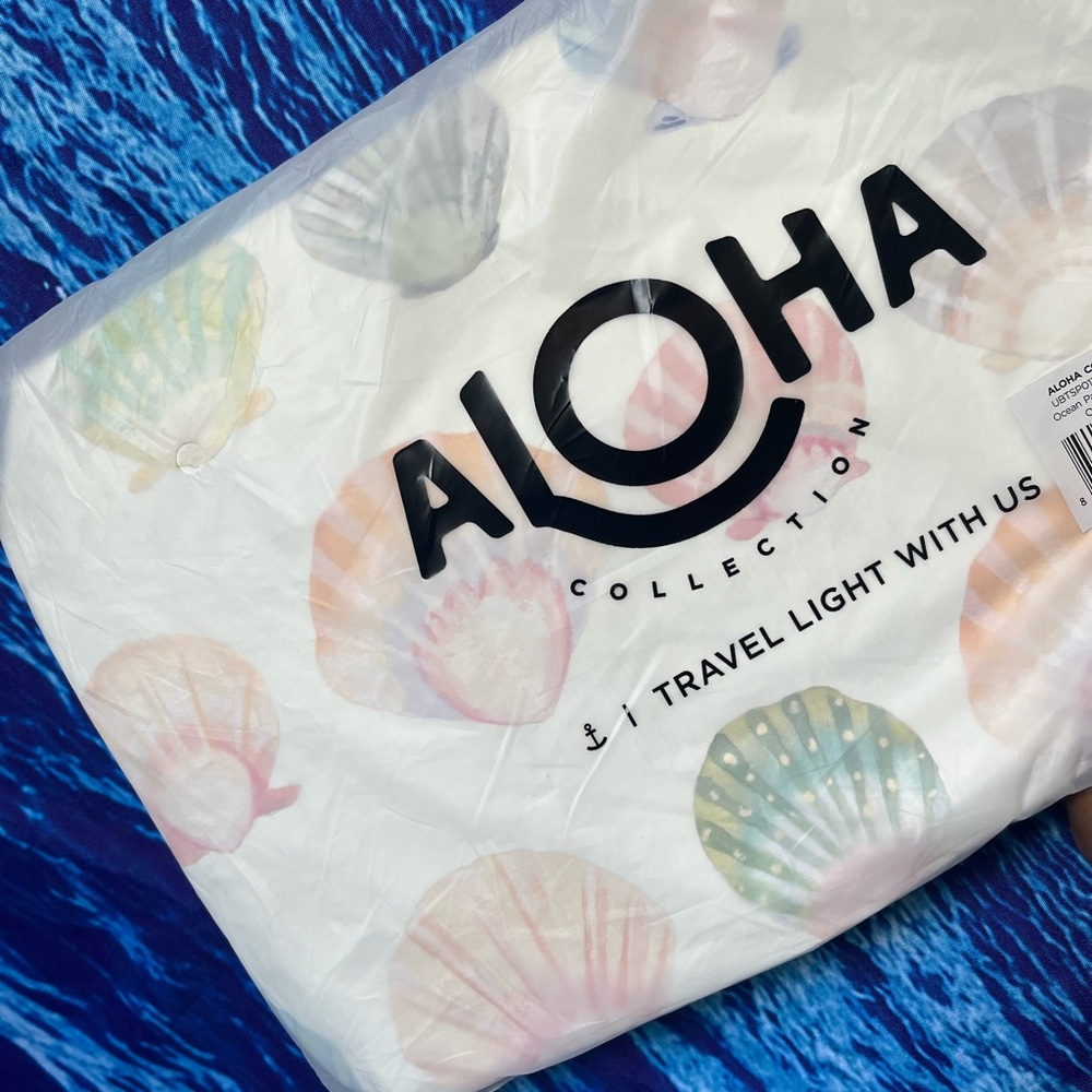 Aloha Collection Seashell Print Bag
